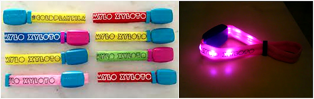 光るリストバンドXylobands™